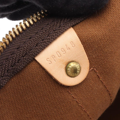 Louis Vuitton Coated Canvas Brown Travel Bags