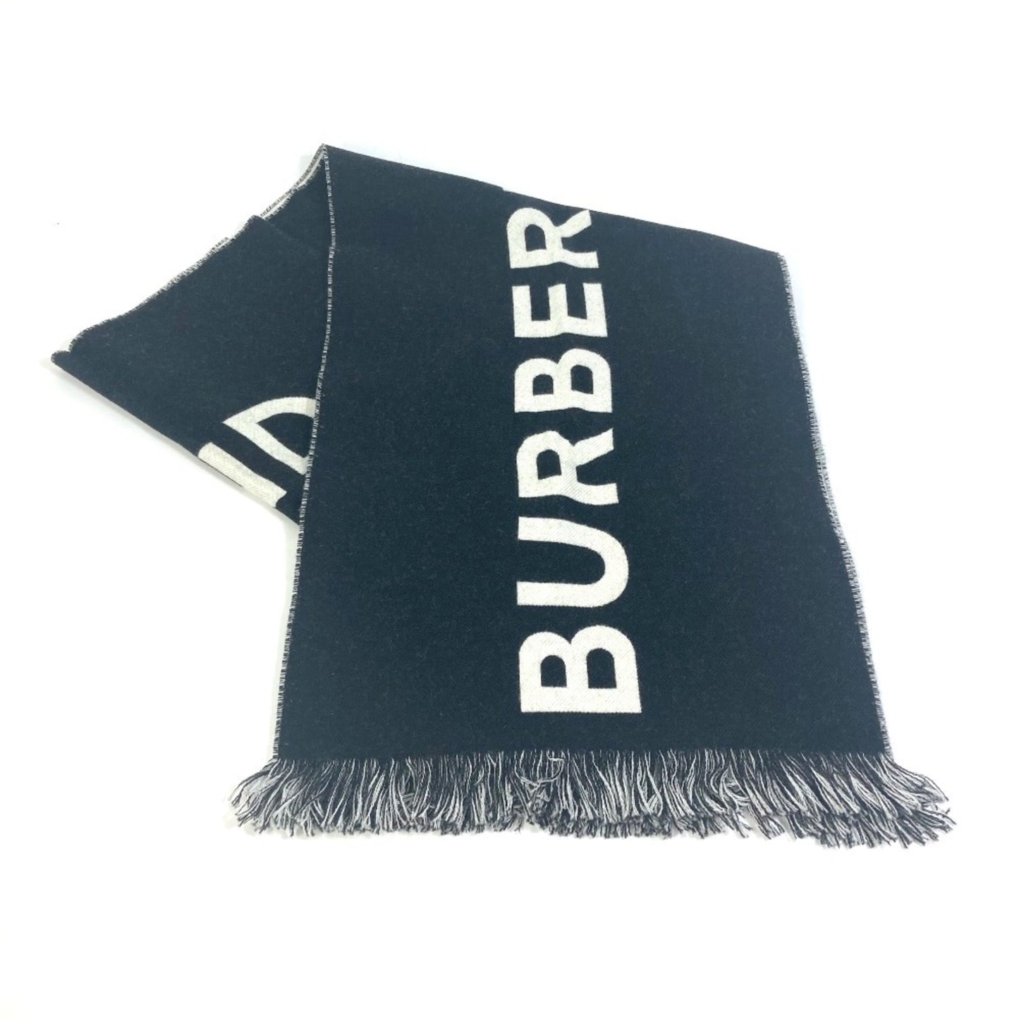 Burberry Wool Black Scarves