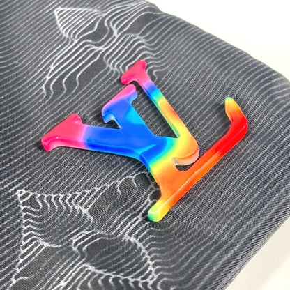 Louis Vuitton Nylon Black Clutch Bags