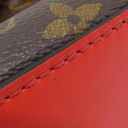 Louis Vuitton Coated Canvas Red Shoulder Bags