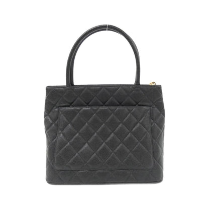 Chanel Calfskin Black Handbags