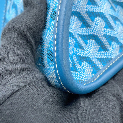 Goyard Canvas Blue Tote Bags