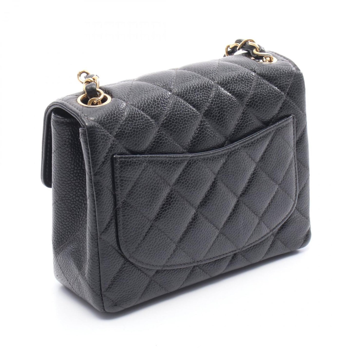 Chanel Calfskin Black Shoulder Bags