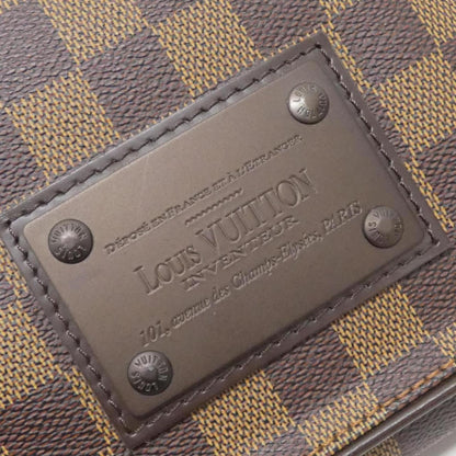 Louis Vuitton Coated Canvas Brown Shoulder Bags
