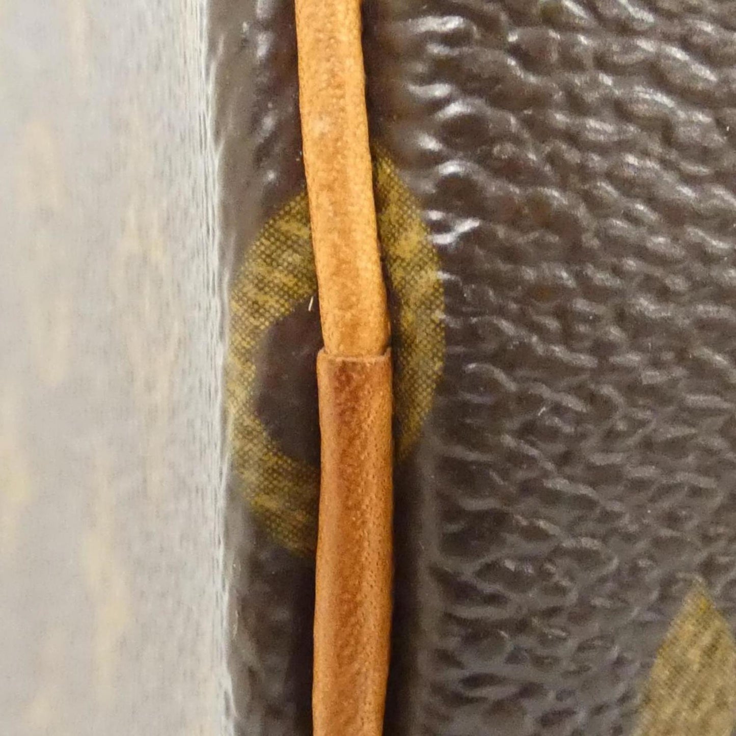 Louis Vuitton Coated Canvas Brown Handbags
