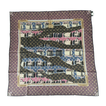 Louis Vuitton Silk Brown Scarves