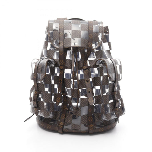Louis Vuitton Pvc Brown Backpacks
