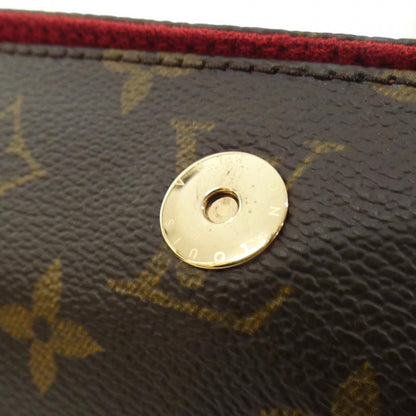 Louis Vuitton Coated Canvas Brown Handbags