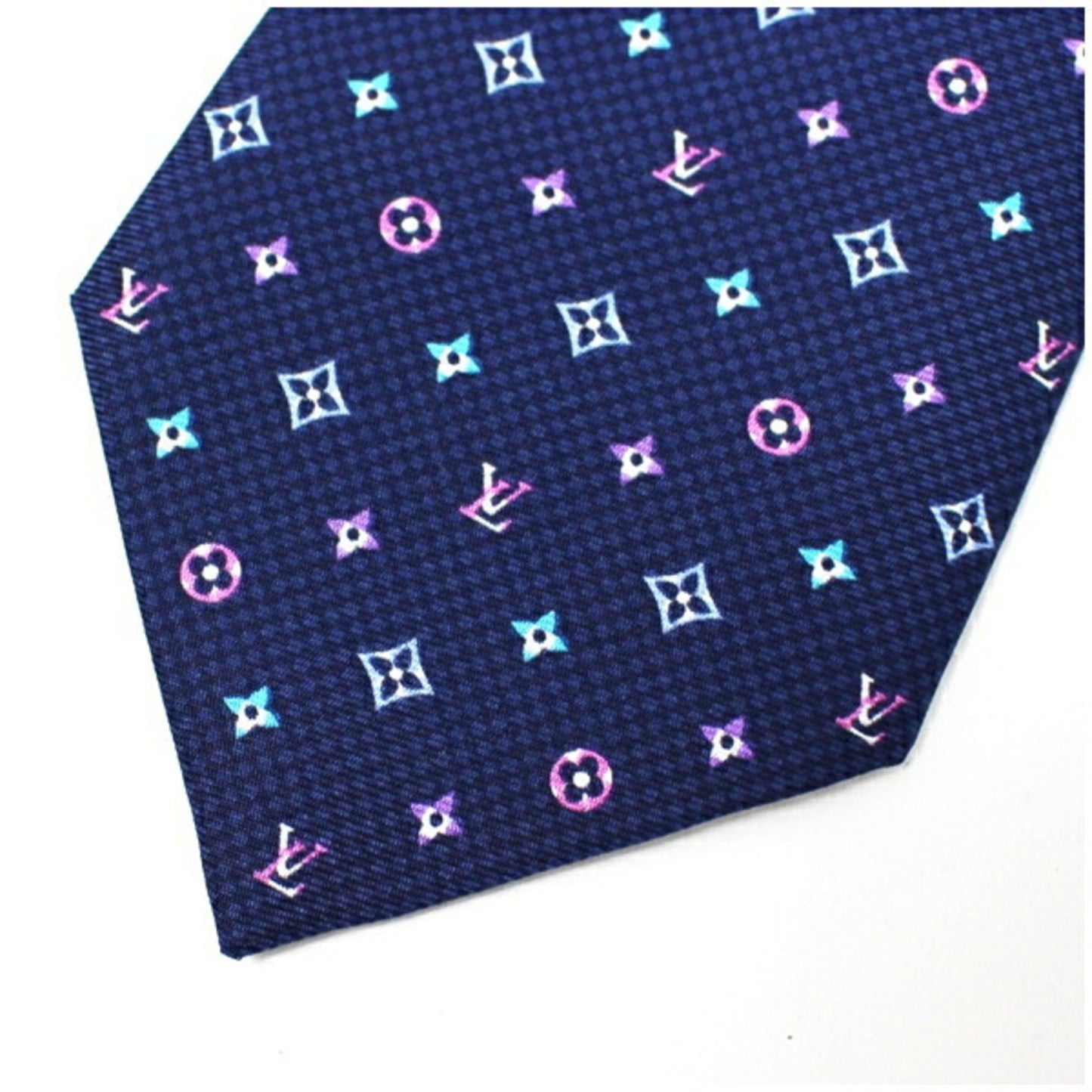 Louis Vuitton Silk Blue Ties