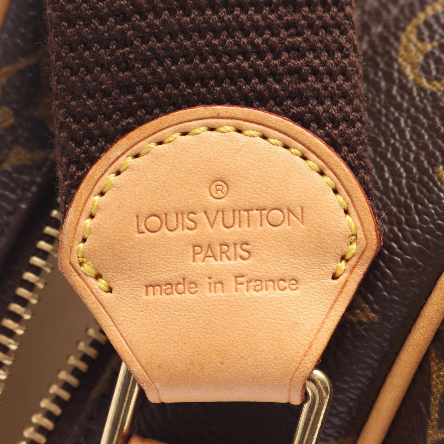 Louis Vuitton Coated Canvas Brown Shoulder Bags