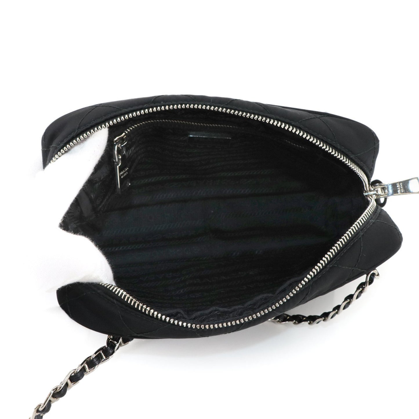 Prada Nylon Black Handbags