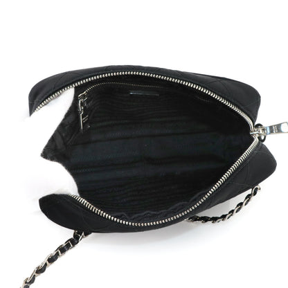 Prada Nylon Black Handbags