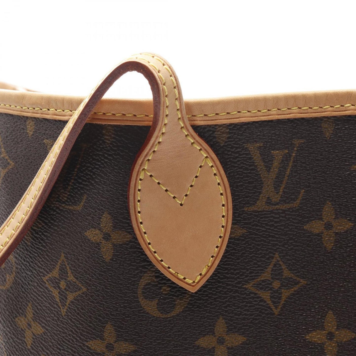 Louis Vuitton Coated Canvas Brown Tote Bags