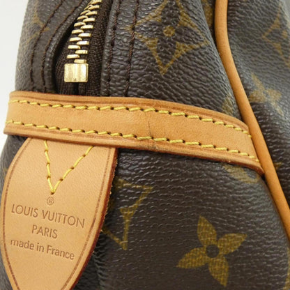 Louis Vuitton Coated Canvas Brown Shoulder Bags