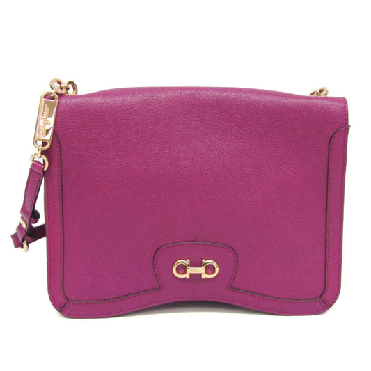 Salvatore Ferragamo Others Purple Shoulder Bags