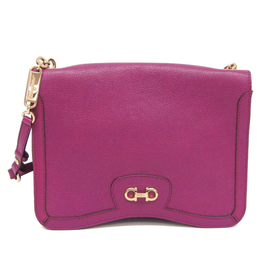 Salvatore Ferragamo Others Purple Shoulder Bags