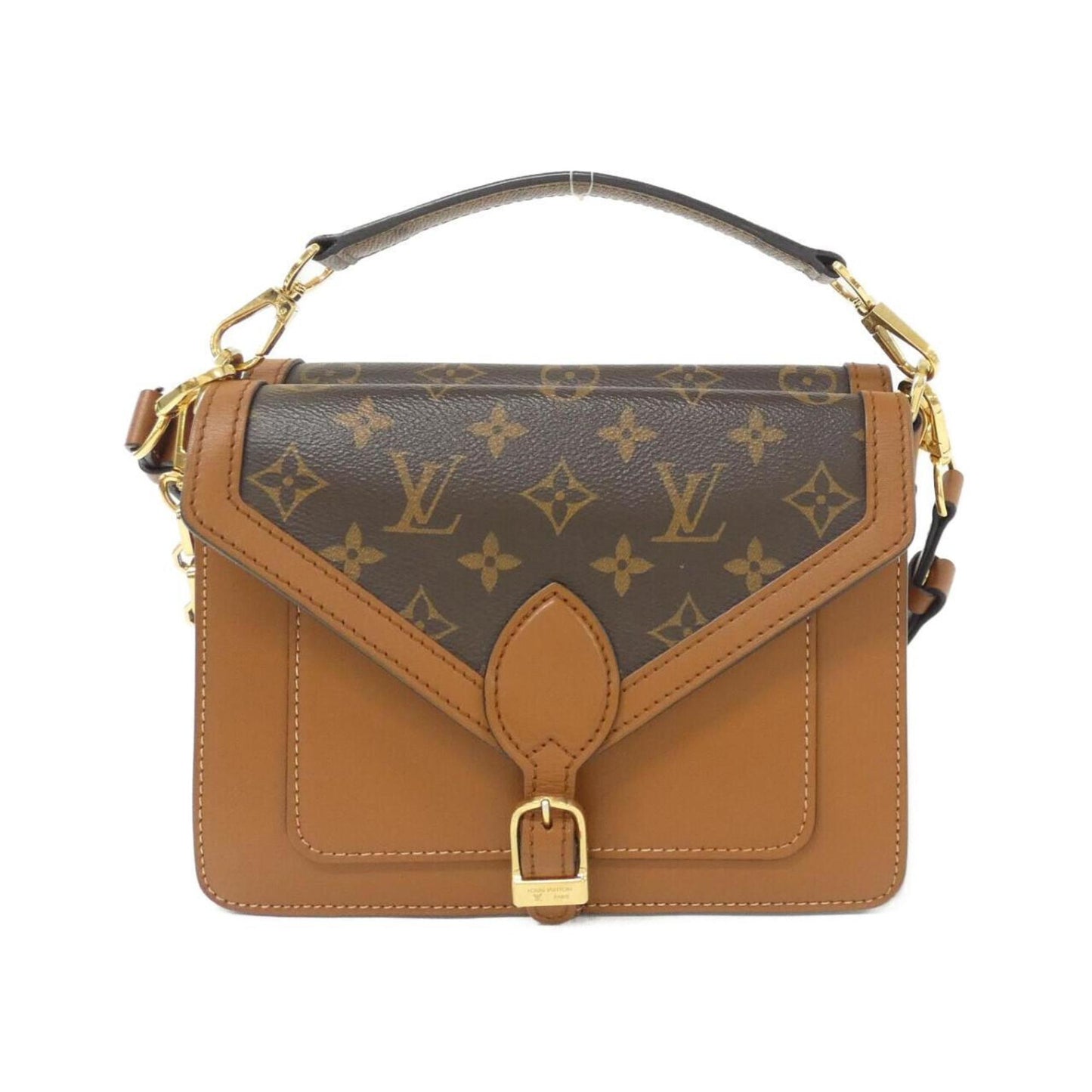 Louis Vuitton Coated Canvas Brown Shoulder Bags