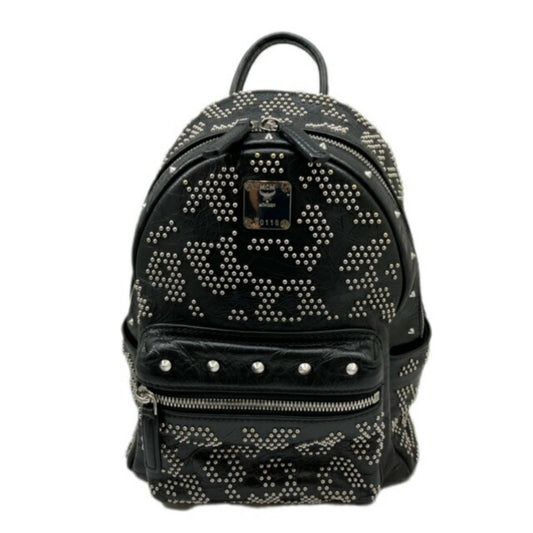 Mcm Others Black Backpacks