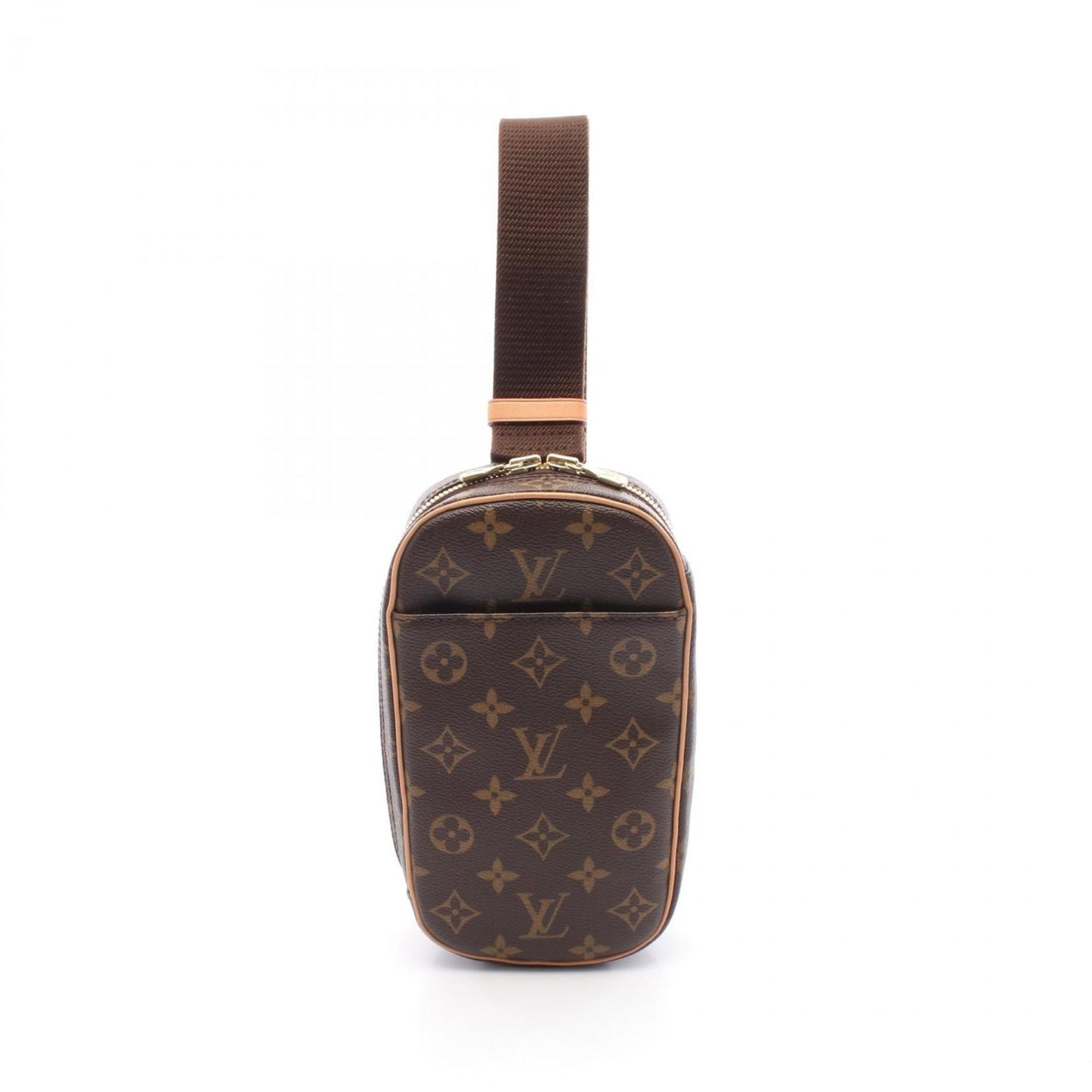 Louis Vuitton Coated Canvas Brown Crossbody Bags