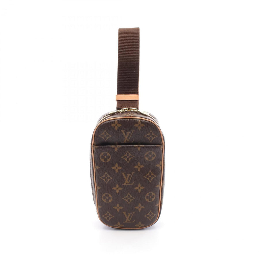Louis Vuitton Coated Canvas Brown Crossbody Bags