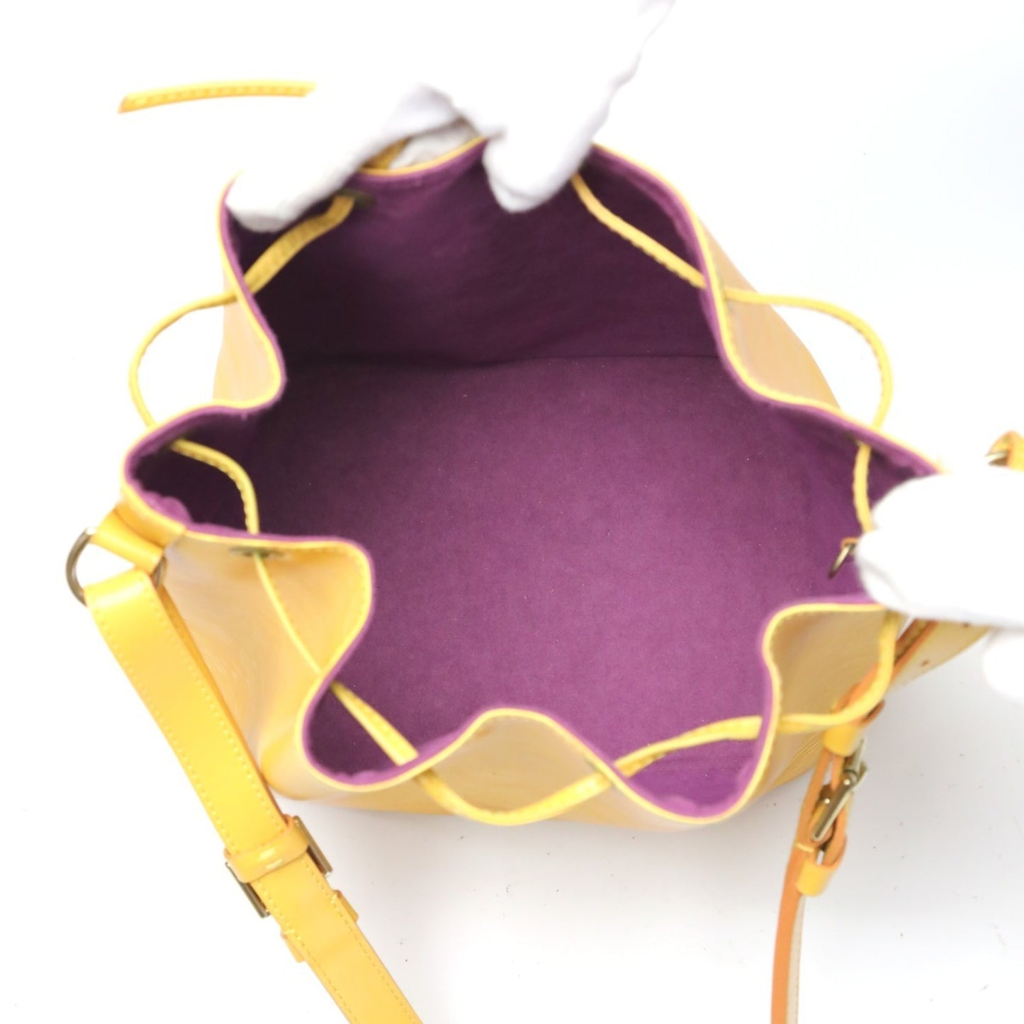 Louis Vuitton Epi Yellow Shoulder Bags