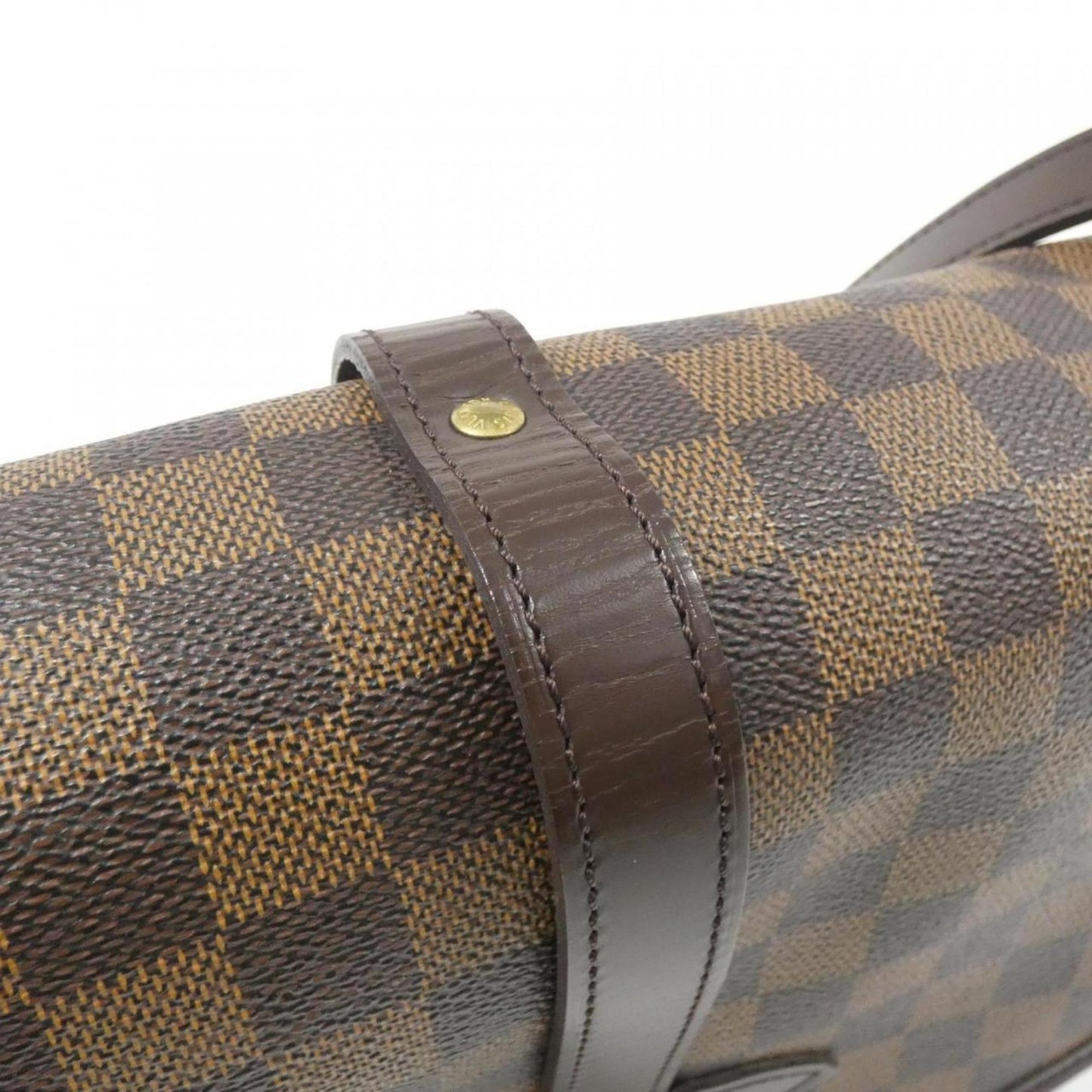 Louis Vuitton Coated Canvas Brown Shoulder Bags
