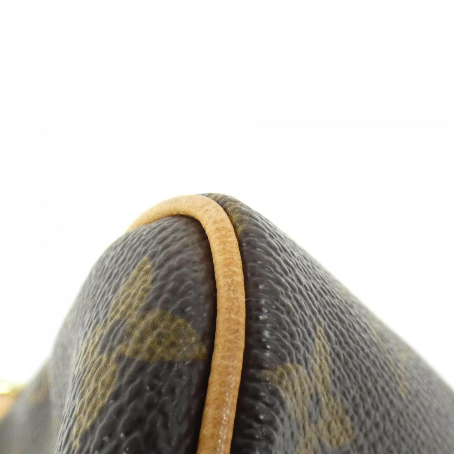 Louis Vuitton Coated Canvas Brown Handbags