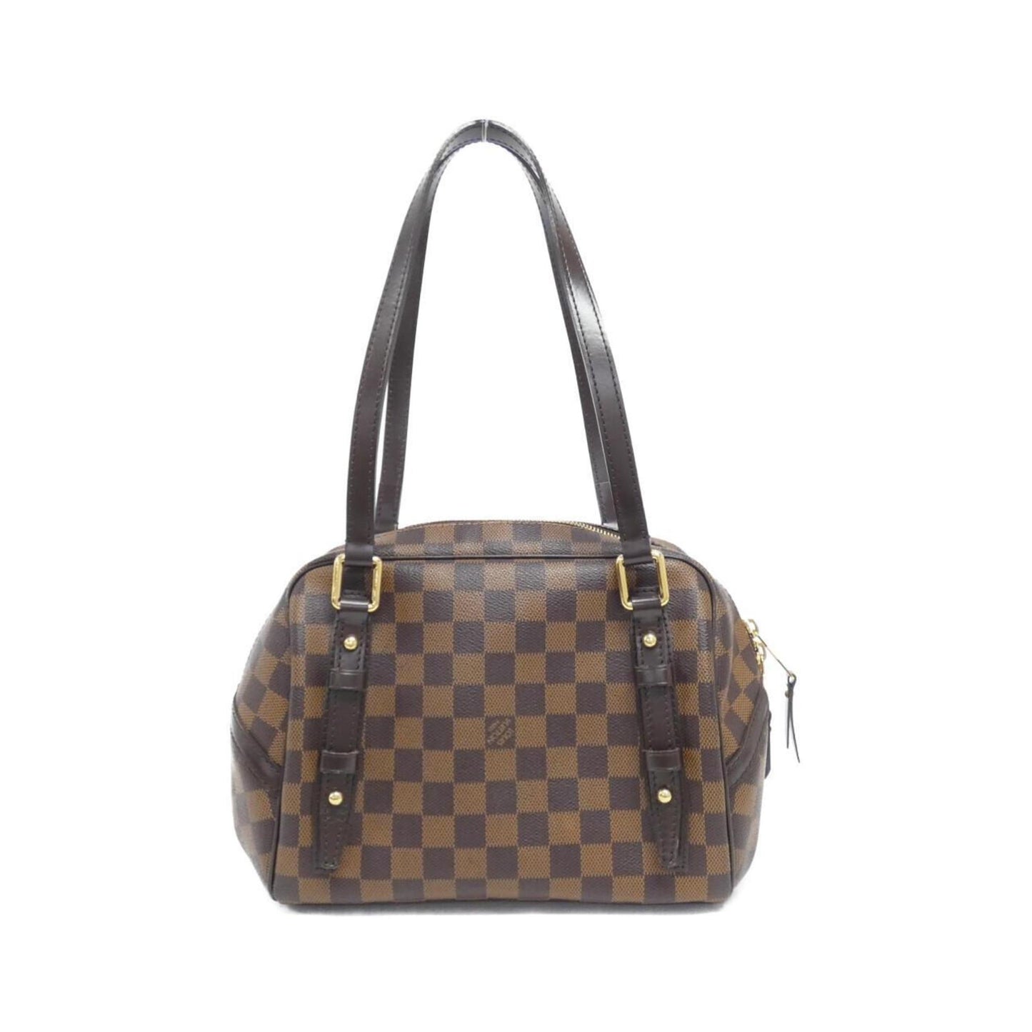 Louis Vuitton Coated Canvas Brown Shoulder Bags