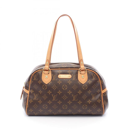 Louis Vuitton Coated Canvas Brown Shoulder Bags