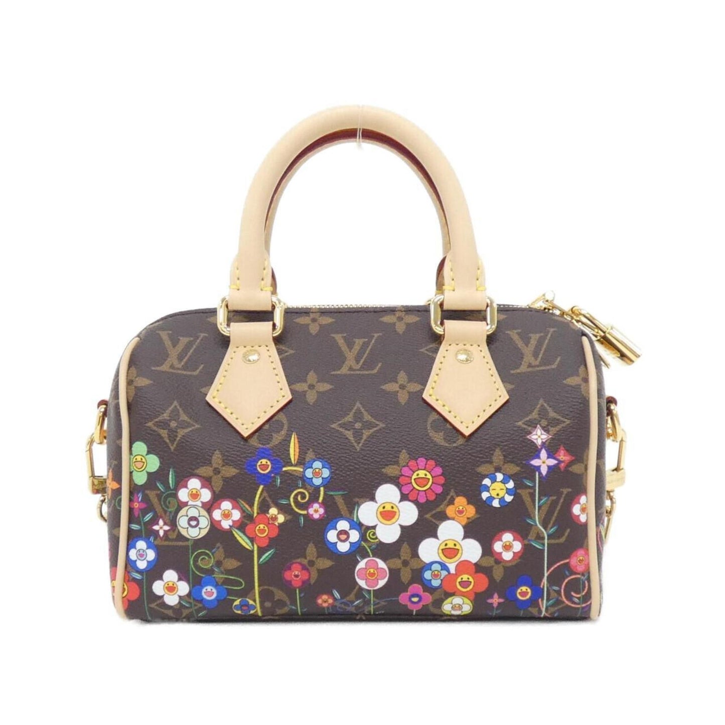 Louis Vuitton Coated Canvas Brown Travel Bags