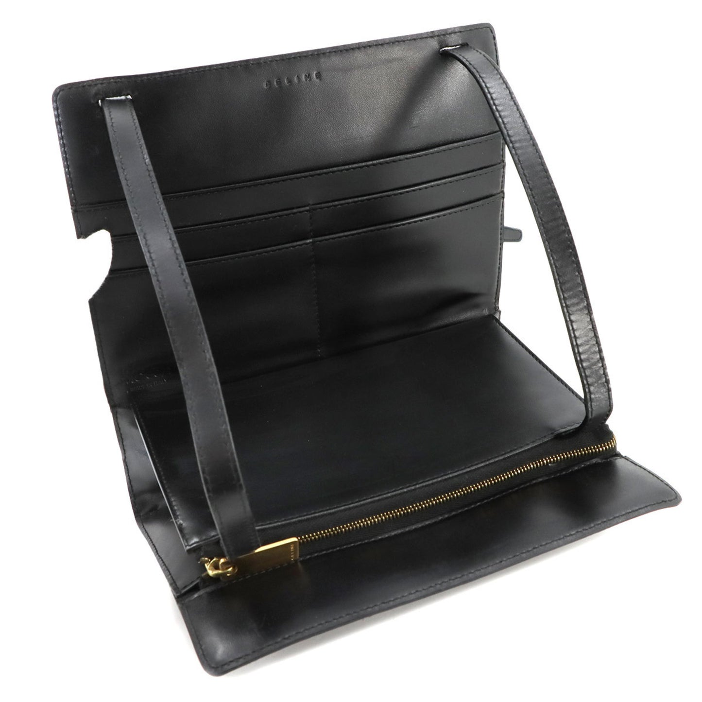 Celine Pvc Black Shoulder Bags