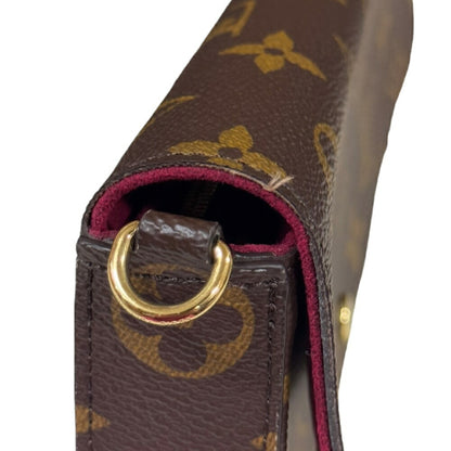 Louis Vuitton Monogram Canvas Brown Shoulder Bags