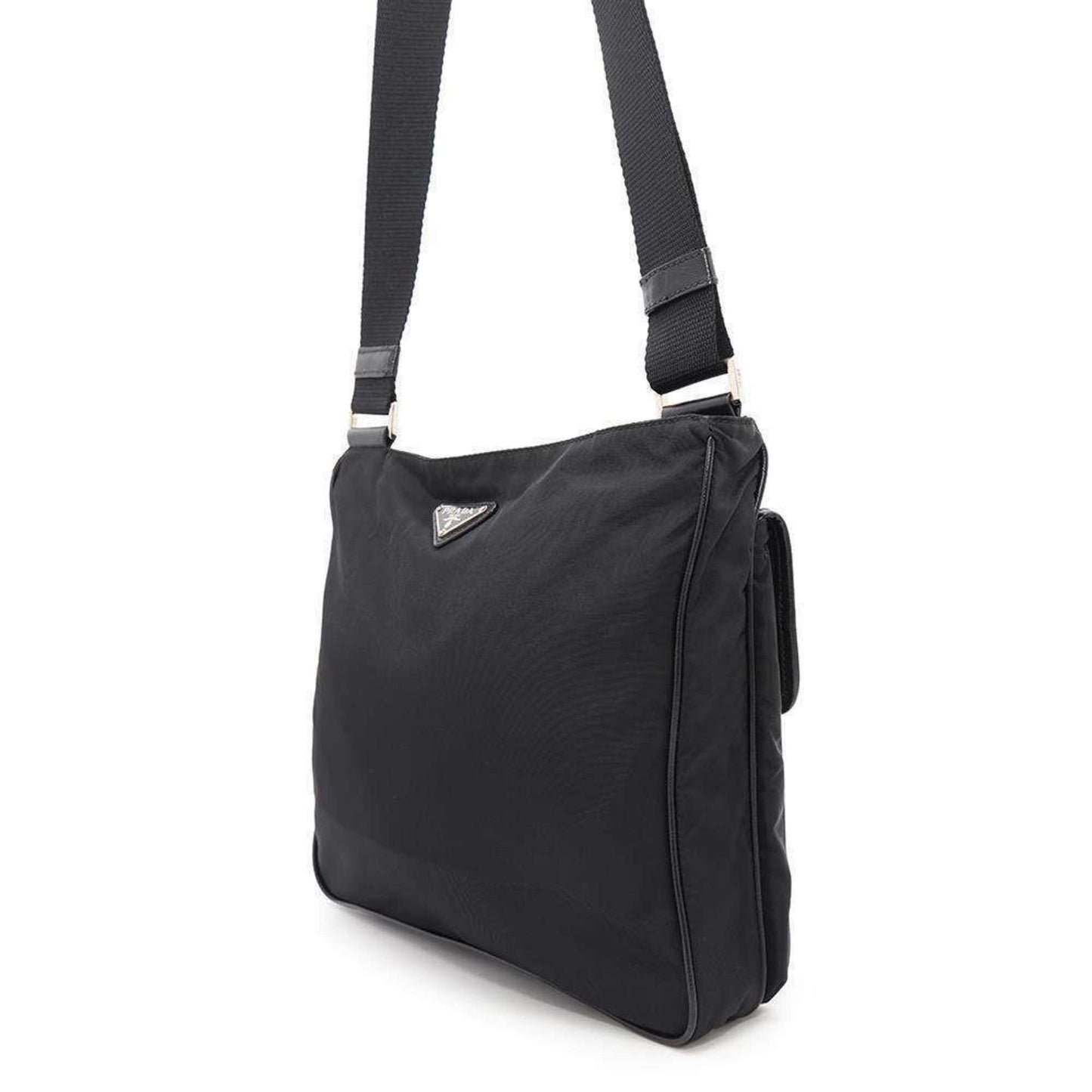 Prada Nylon Black Shoulder Bags