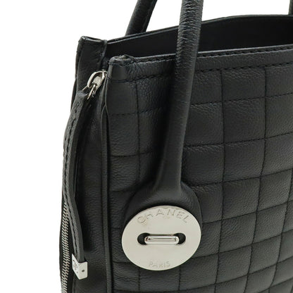 Chanel Calfskin Black Handbags