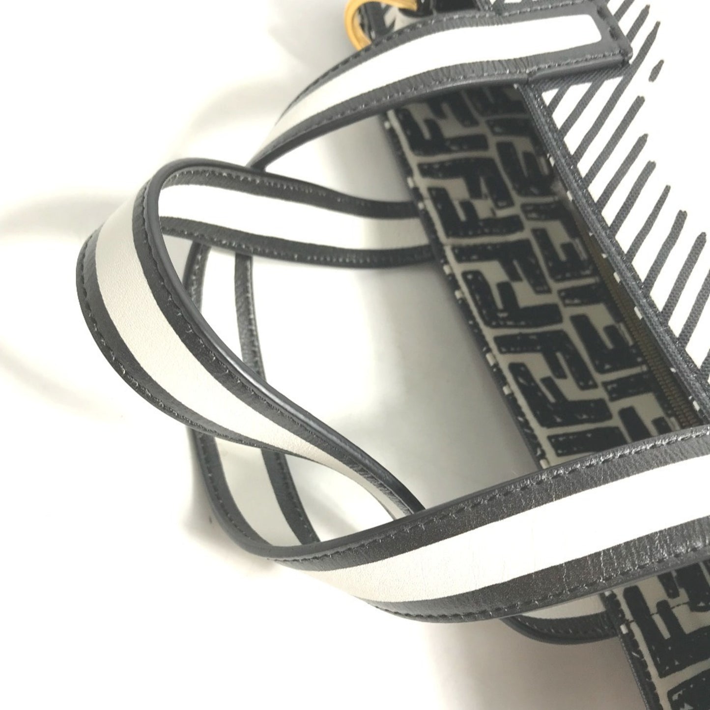 Fendi Coated Canvas Black Handbags