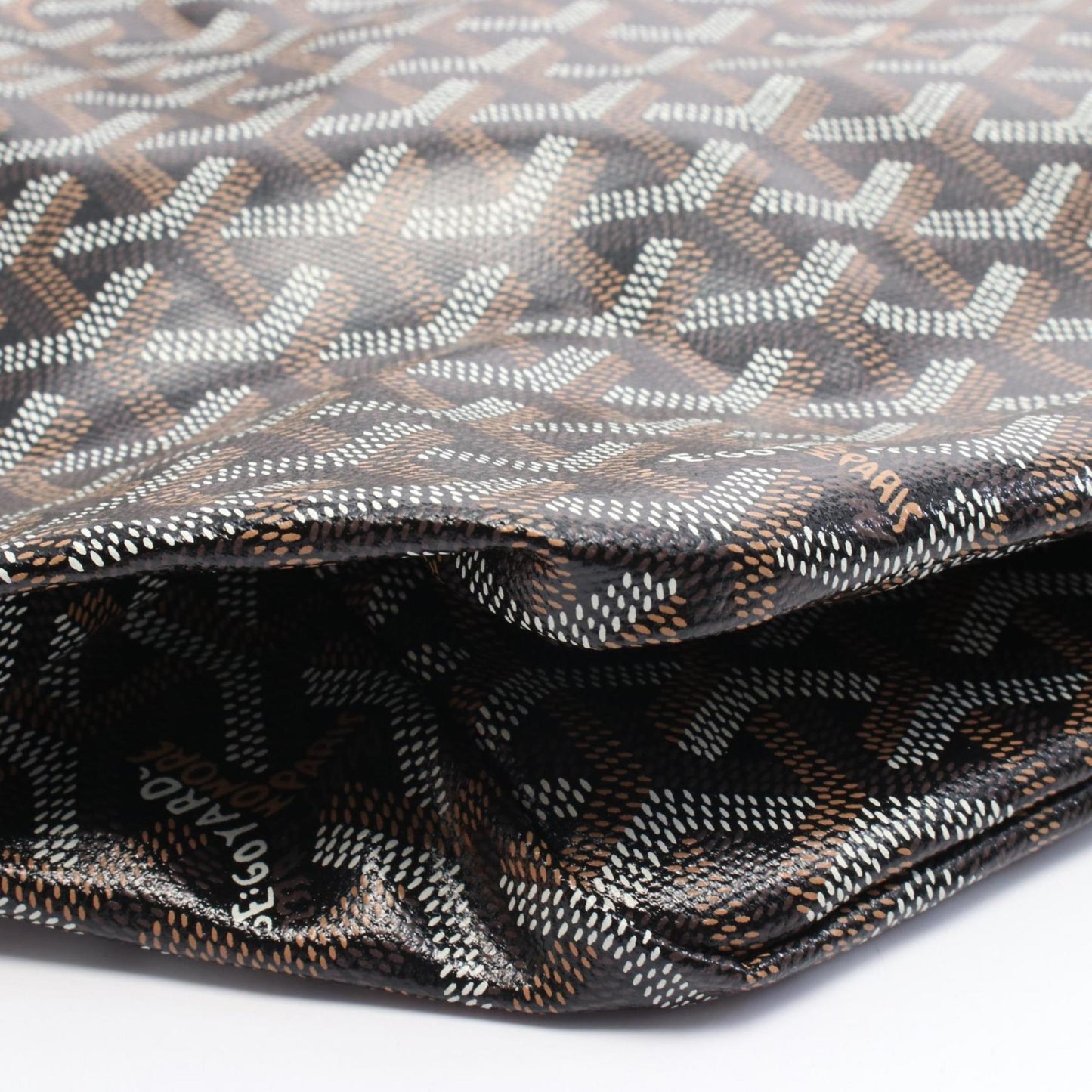 Goyard Coated Canvas Black Tote Bags
