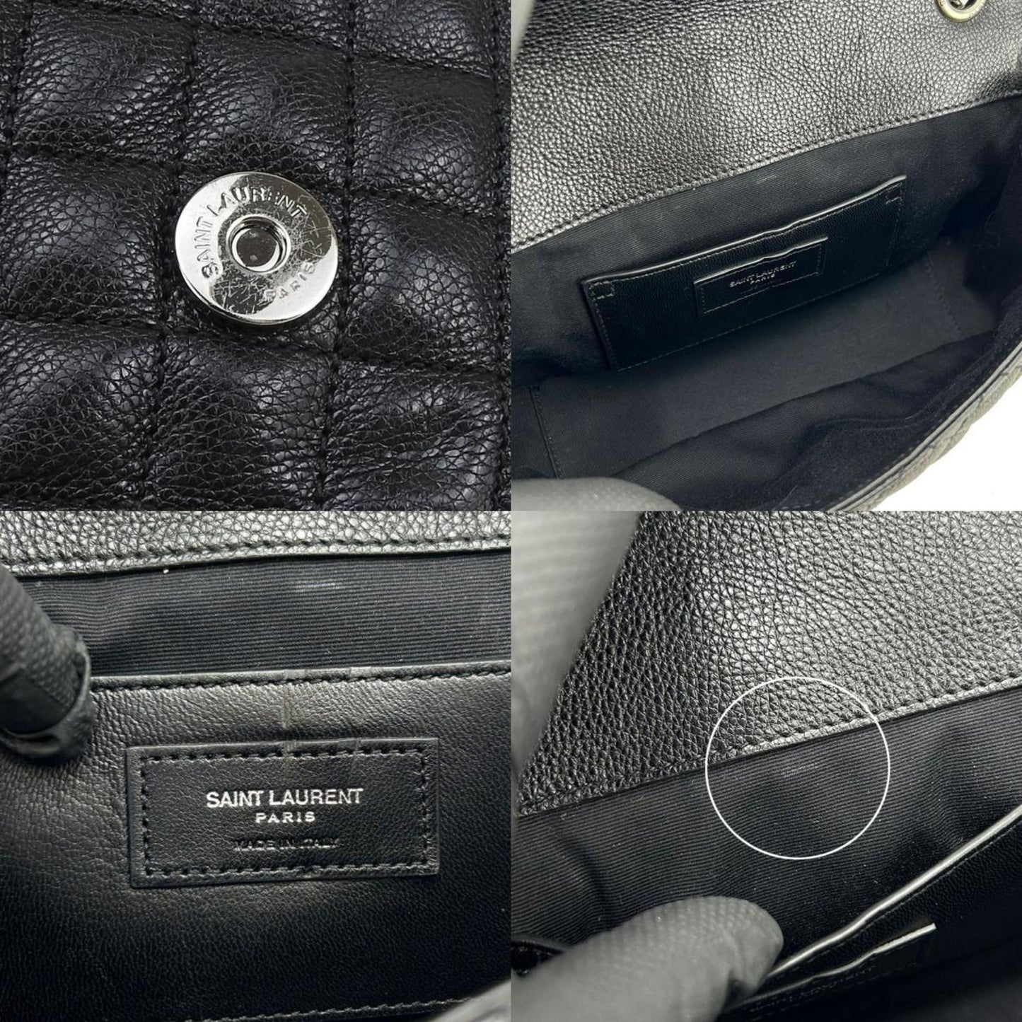 Saint Laurent Others Black Shoulder Bags