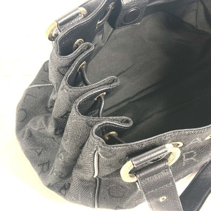 Bvlgari Canvas Black Shoulder Bags