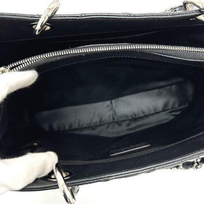 Chanel Calfskin Black Handbags