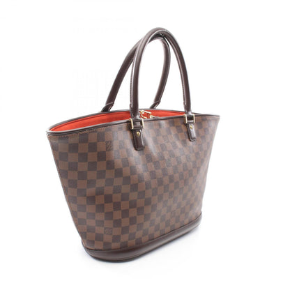 Louis Vuitton Coated Canvas Brown Handbags