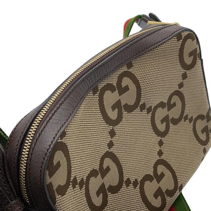 Gucci Canvas Brown Shoulder Bags