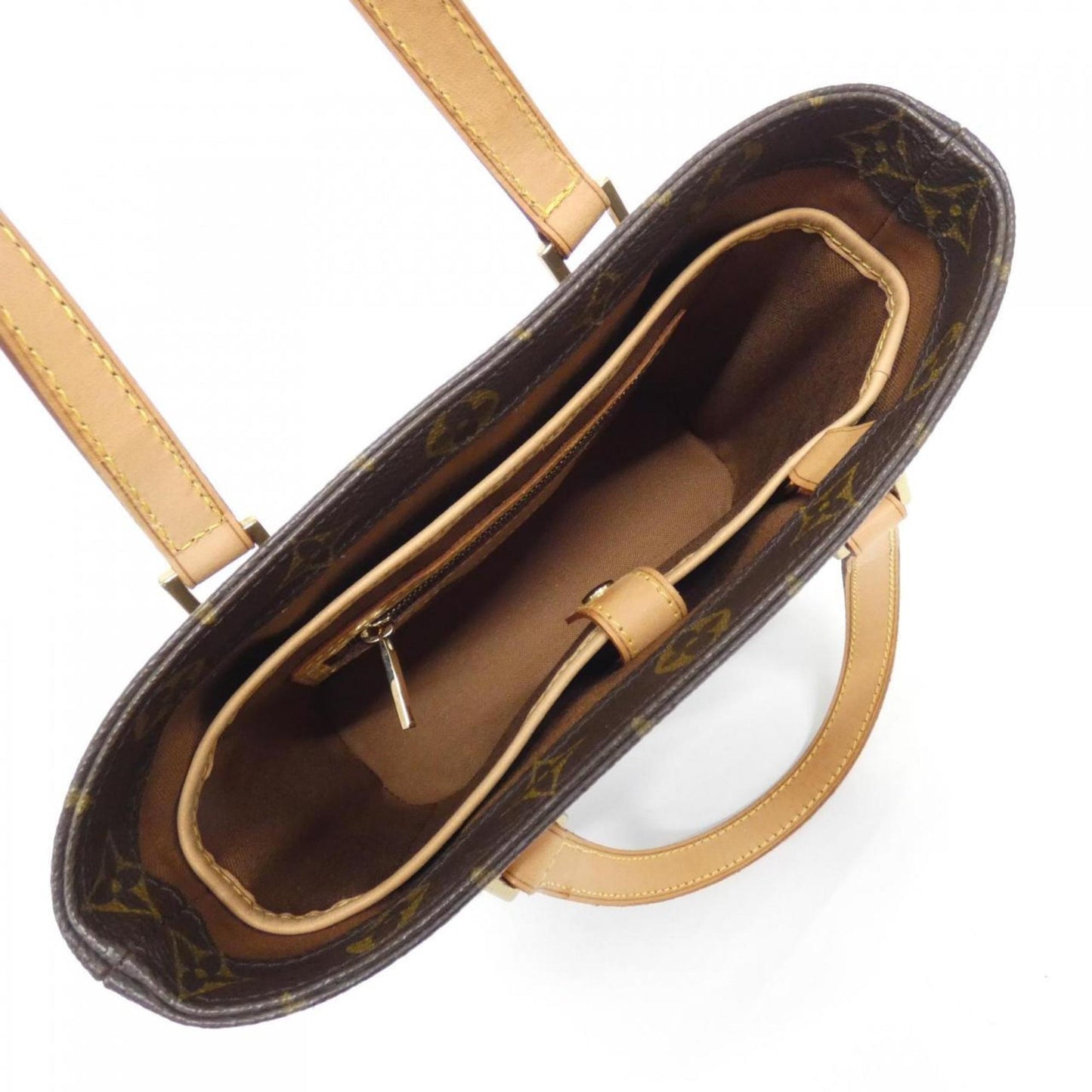 Louis Vuitton Coated Canvas Brown Handbags