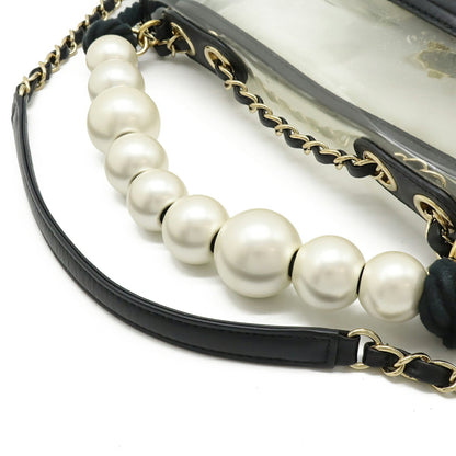 Chanel Pvc Black Handbags