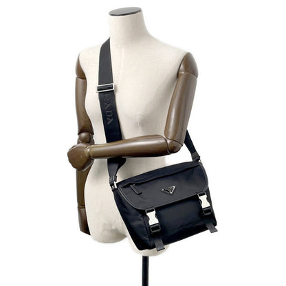 Prada Nylon Black Shoulder Bags