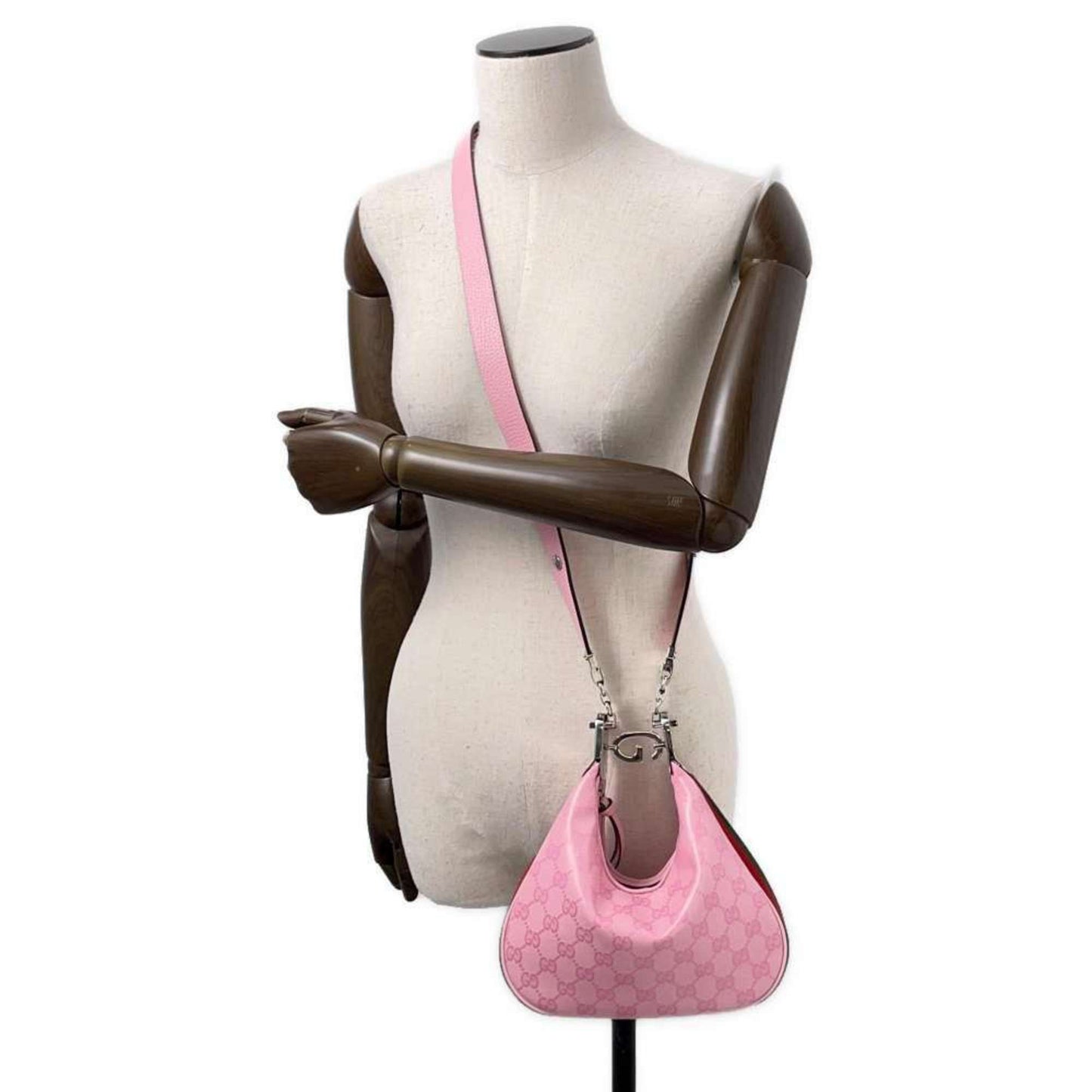 Gucci Pvc Pink Shoulder Bags