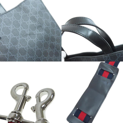 Gucci Pvc Gray Handbags