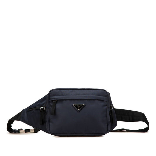 Prada Nylon Blue Crossbody Bags