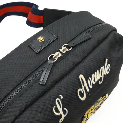 Gucci Canvas Black Crossbody Bags