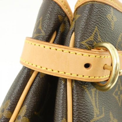 Louis Vuitton Coated Canvas Brown Handbags
