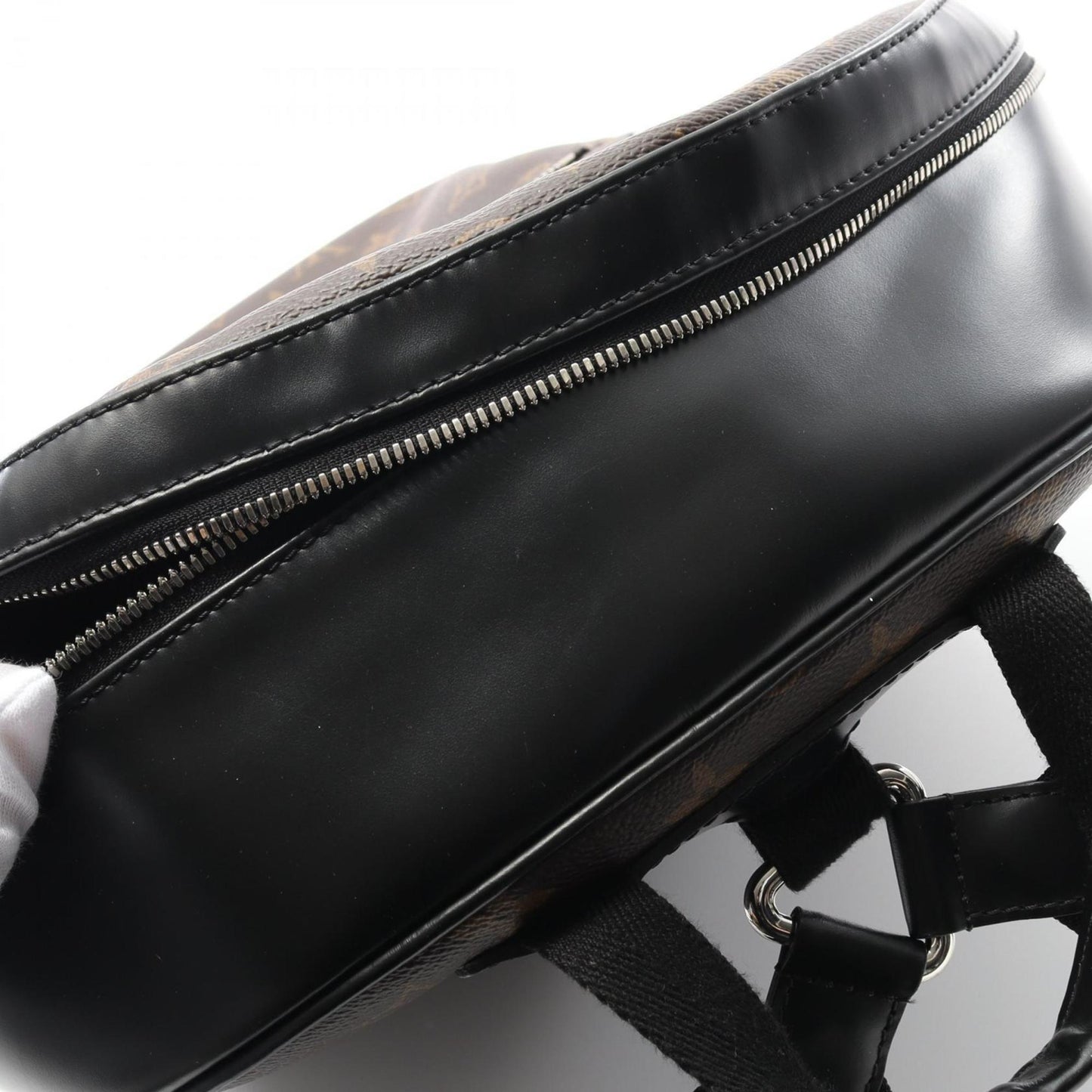 Louis Vuitton Coated Canvas Black Backpacks